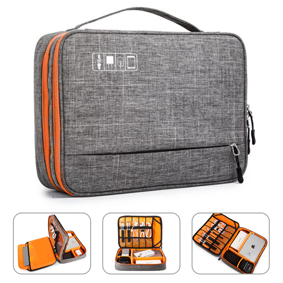 Tech Accessories Case - Bolsa de juego de accesorios electrónicos