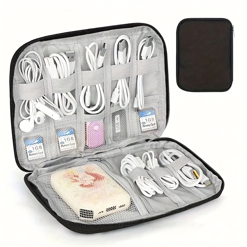 Estuche organizador de cables  - Tech Accessories Travel Organizer Pouch reseña y precio