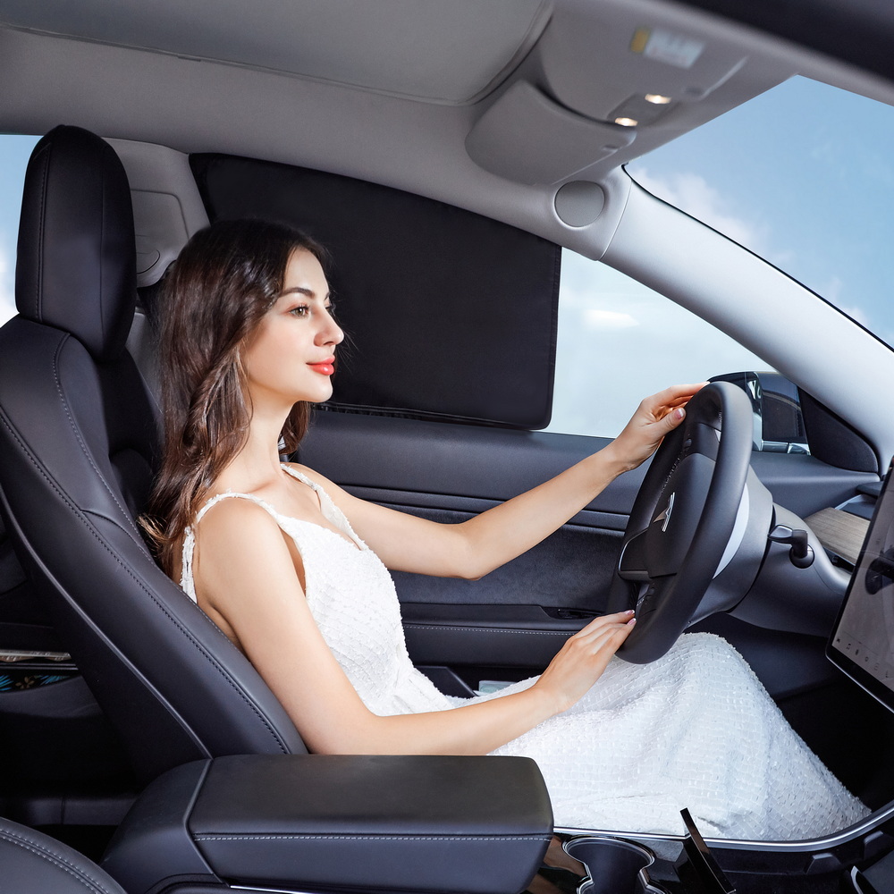 Cortina de ventana con aislami - Tech Car Accessories reseña y precio